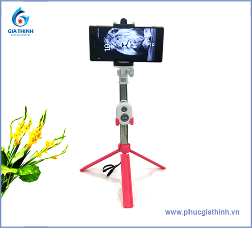 GẬY CHỤP ẢNH SELFIE KIÊM GIÁ ĐỠ 3 CHÂN DDTB1085