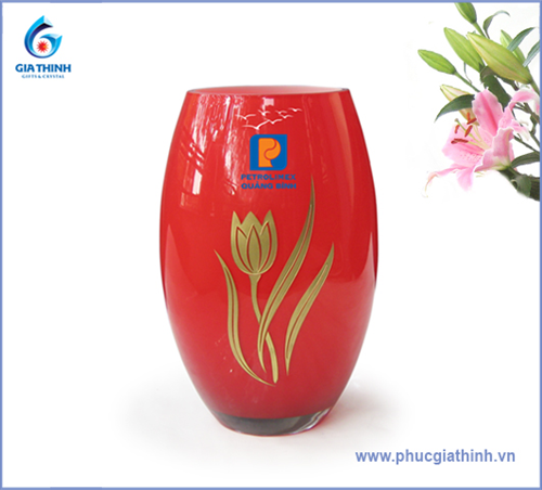 LỌ HOA THỦY TINH 3 LỚP - LHK105_23DH